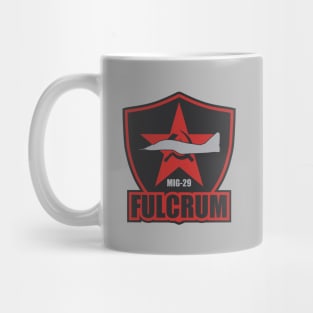 Mig-29 Fulcrum (Front & Back logo) Mug